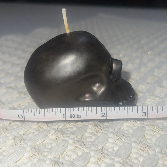 NWT Black Skull Candle - Picture 5 of 7